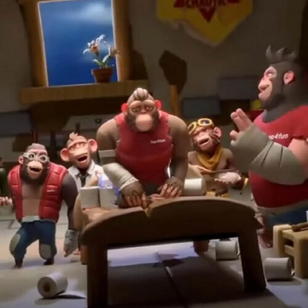 دانلود آهنگ جوناس گروبائور chinese singing monkeys