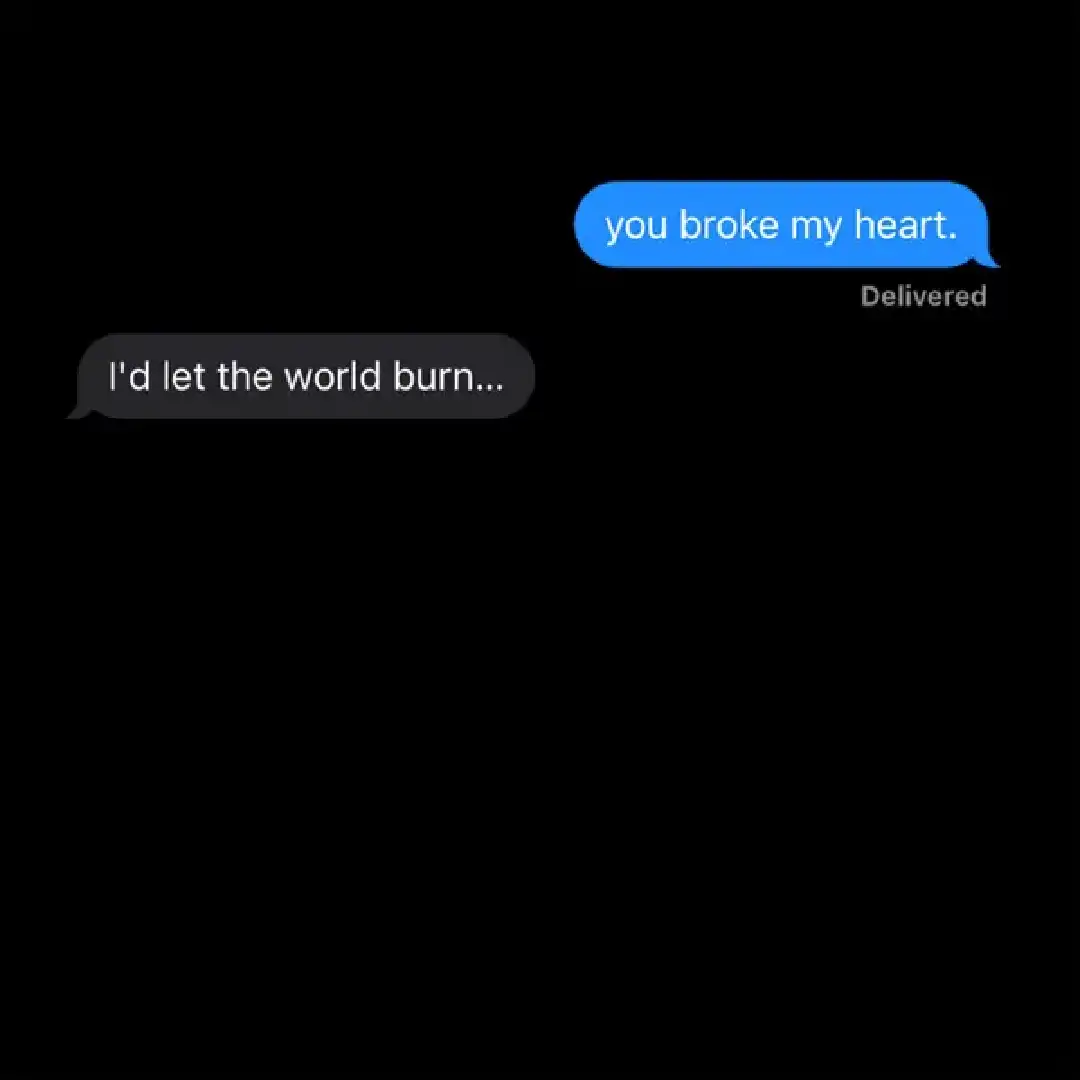 دانلود آهنگ LET THE WORLD BURN x you broke my heart